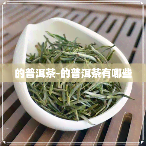 的普洱茶-的普洱茶有哪些