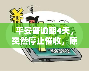 平安普逾期4天，突然停止，原因何在？