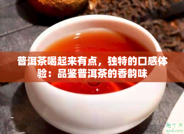 普洱茶喝起来有点，独特的口感体验：品鉴普洱茶的香韵味