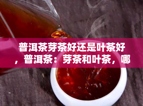 普洱茶芽茶好还是叶茶好，普洱茶：芽茶和叶茶，哪个更好？