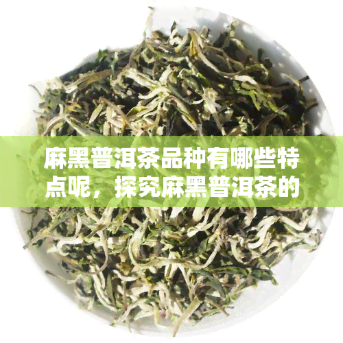 麻黑普洱茶品种有哪些特点呢，探究麻黑普洱茶的品种特点