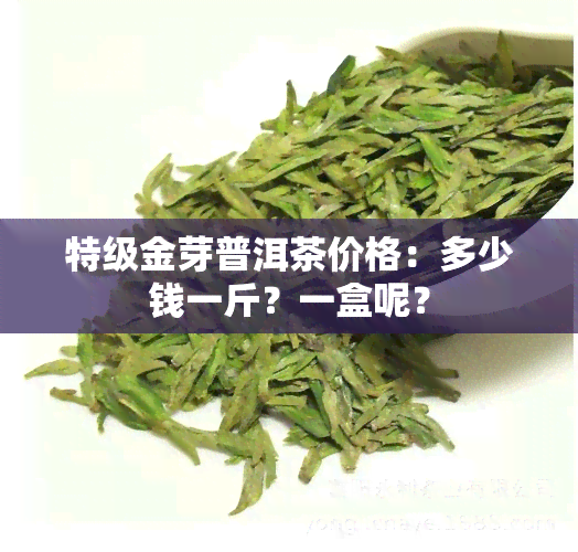 特级金芽普洱茶价格：多少钱一斤？一盒呢？