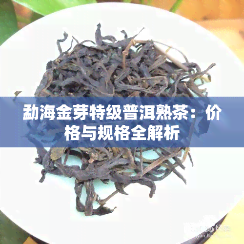 勐海金芽特级普洱熟茶：价格与规格全解析