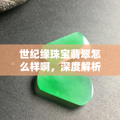 世纪缘珠宝翡翠怎么样啊，深度解析：世纪缘珠宝翡翠的品质与口碑如何？