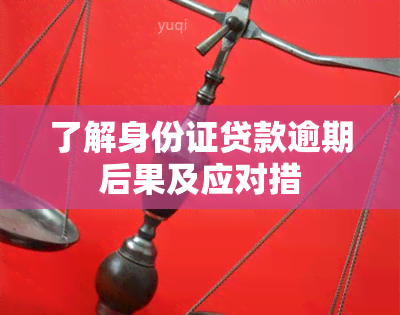 了解身份证贷款逾期后果及应对措