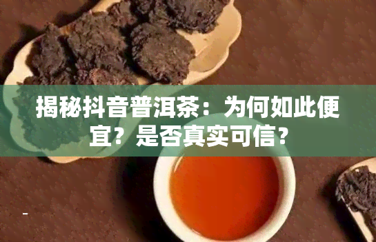 揭秘抖音普洱茶：为何如此便宜？是否真实可信？