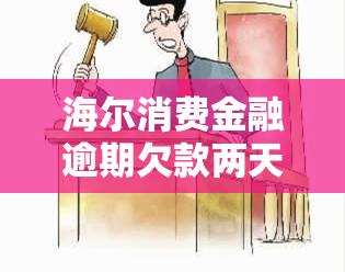 海尔消费金融逾期欠款两天会怎么样，海尔消费金融：逾期两天的后果是什么？