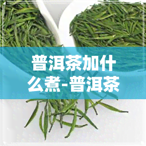 普洱茶加什么煮-普洱茶加什么煮好喝