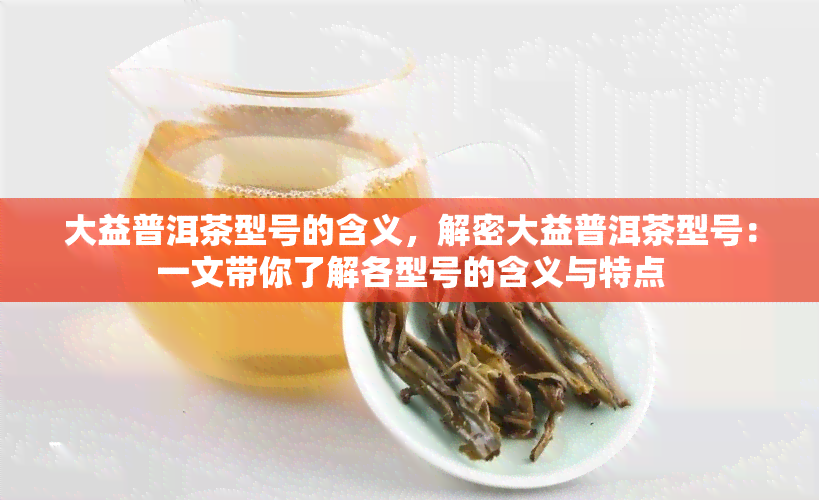 大益普洱茶型号的含义，解密大益普洱茶型号：一文带你了解各型号的含义与特点