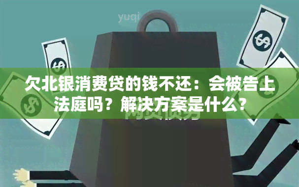 欠北银消费贷的钱不还：会被告上法庭吗？解决方案是什么？