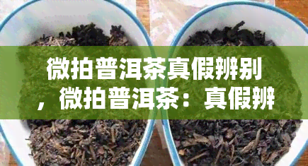 微拍普洱茶真假辨别，微拍普洱茶：真假辨别的关键技巧