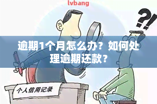 逾期1个月怎么办？如何处理逾期还款？