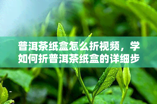 普洱茶纸盒怎么折视频，学如何折普洱茶纸盒的详细步骤视频教程