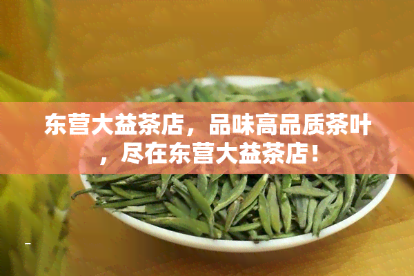 东营大益茶店，品味高品质茶叶，尽在东营大益茶店！