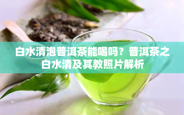 白水清泡普洱茶能喝吗？普洱茶之白水清及其教照片解析