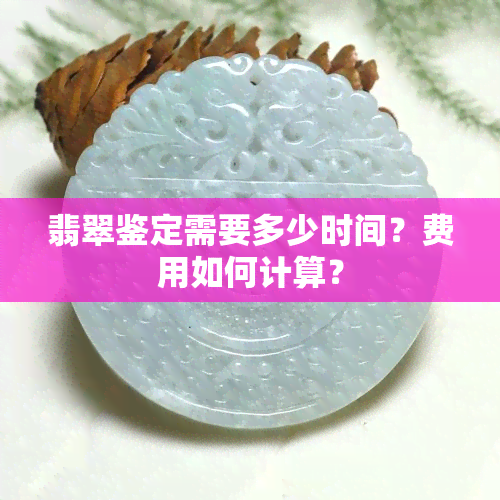 翡翠鉴定需要多少时间？费用如何计算？