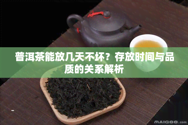 普洱茶能放几天不坏？存放时间与品质的关系解析