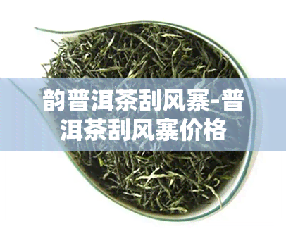 韵普洱茶刮风寨-普洱茶刮风寨价格