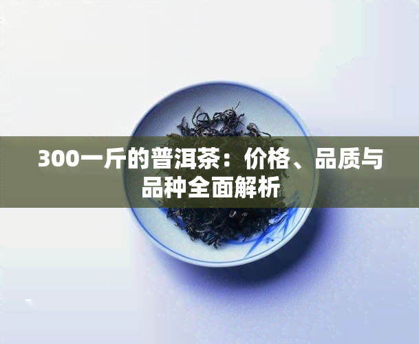 300一斤的普洱茶：价格、品质与品种全面解析