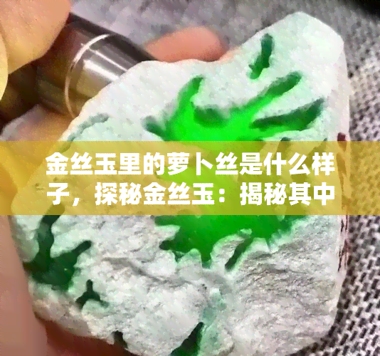 金丝玉里的萝卜丝是什么样子，探秘金丝玉：揭秘其中独特的萝卜丝纹理