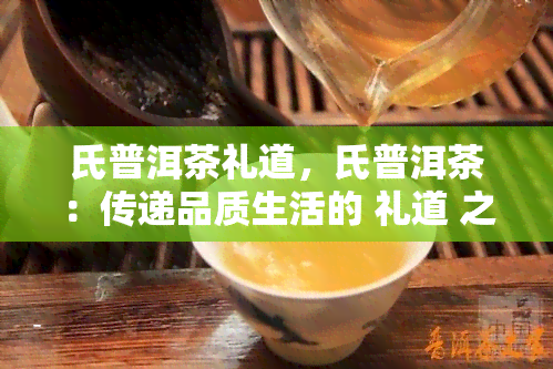 氏普洱茶礼道，氏普洱茶：传递品质生活的 礼道 之选