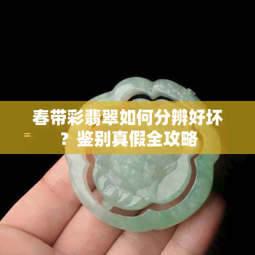 春带彩翡翠如何分辨好坏？鉴别真假全攻略