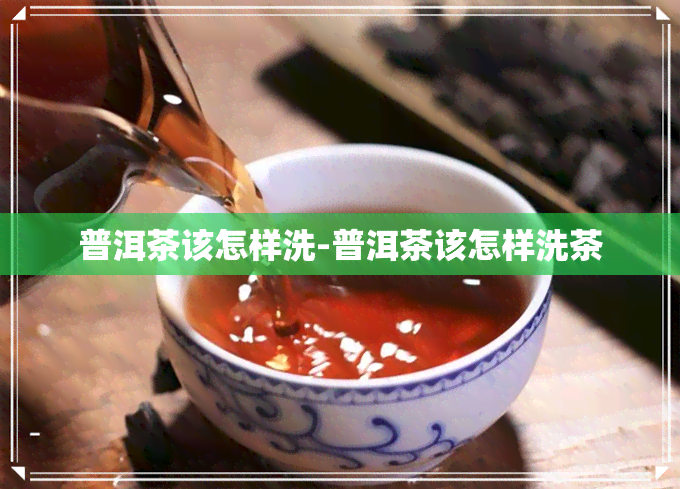 普洱茶该怎样洗-普洱茶该怎样洗茶