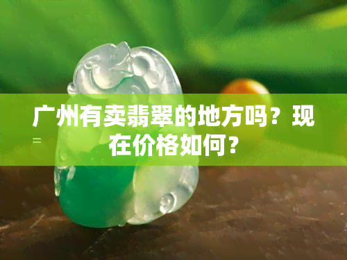 广州有卖翡翠的地方吗？现在价格如何？