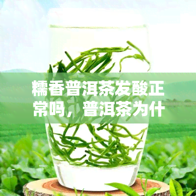 糯香普洱茶发酸正常吗，普洱茶为什么会有酸味？糯香普洱茶发酸正常吗？