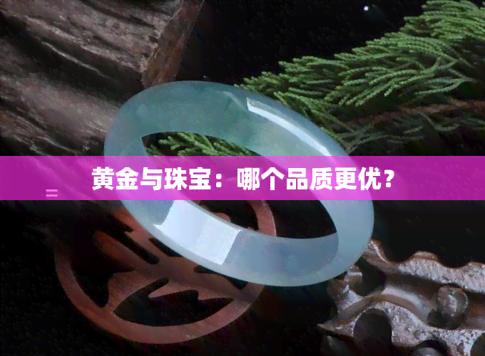 黄金与珠宝：哪个品质更优？