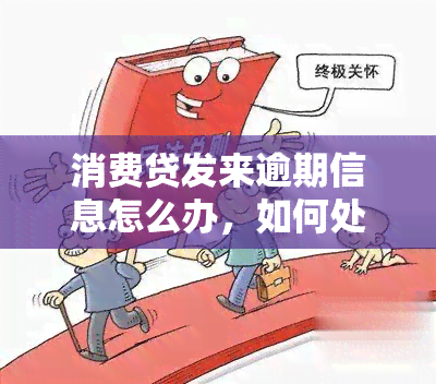 消费贷发来逾期信息怎么办，如何处理消费贷逾期信息？