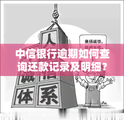 中信银行逾期如何查询还款记录及明细？