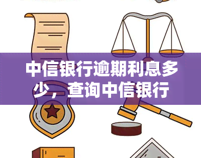 中信银行逾期利息多少，查询中信银行逾期利息的详细解答