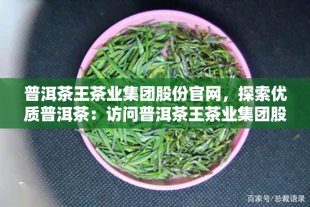 普洱茶王茶业集团股份官网，探索优质普洱茶：访问普洱茶王茶业集团股份官网