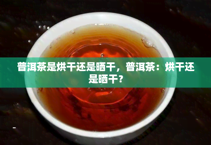 普洱茶是烘干还是晒干，普洱茶：烘干还是晒干？