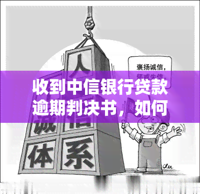 收到中信银行贷款逾期判决书，如何应对并还款？