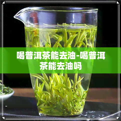 喝普洱茶能去油-喝普洱茶能去油吗