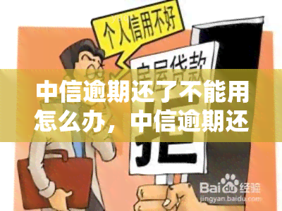 中信逾期还了不能用怎么办，中信逾期还款后无法使用：解决方案及建议