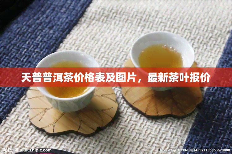 天普普洱茶价格表及图片，最新茶叶报价