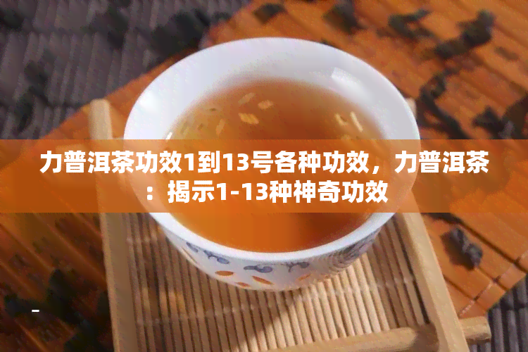 力普洱茶功效1到13号各种功效，力普洱茶：揭示1-13种神奇功效