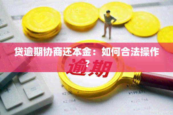 贷逾期协商还本金：如何合法操作？