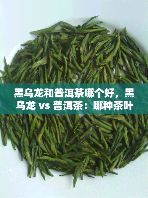 黑乌龙和普洱茶哪个好，黑乌龙 vs 普洱茶：哪种茶叶更好？