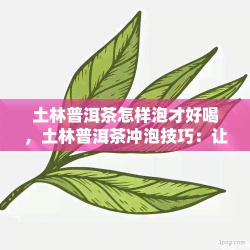 土林普洱茶怎样泡才好喝，土林普洱茶冲泡技巧：让你轻松品尝到美味佳饮！