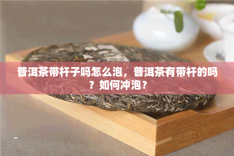 普洱茶带杆子吗怎么泡，普洱茶有带杆的吗？如何冲泡？