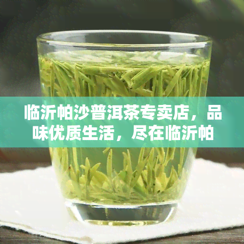 临沂帕沙普洱茶专卖店，品味优质生活，尽在临沂帕沙普洱茶专卖店！