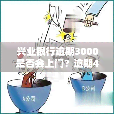 兴业银行逾期3000是否会上门？逾期4000工作人员是否会实地探访？逾期2万多逾期3个月真的会上门吗？