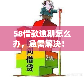 58借款逾期怎么办，急需解决！ '58借款逾期'问题该怎么办？