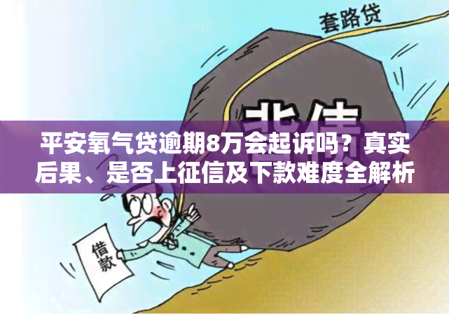 平安氧气贷逾期8万会起诉吗？真实后果、是否上及下款难度全解析