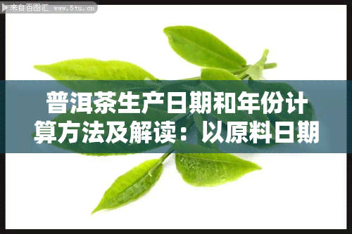 普洱茶生产日期和年份计算方法及解读：以原料日期、执行标准为准，年份并非越久越好