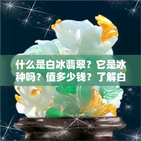 什么是白冰翡翠？它是冰种吗？值多少钱？了解白冰翡翠的价值与市场价